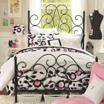 Bedroom Decor Also Girl Bedroom Decor With Mannequin Also Floral Pattern Lamp Shade Idea Feat Modern Teen Bedding And Awesome Wrought Iron Bed Design Bedroom 19 Alluring Modern Bunk Beds For Kids With New Attractive Style