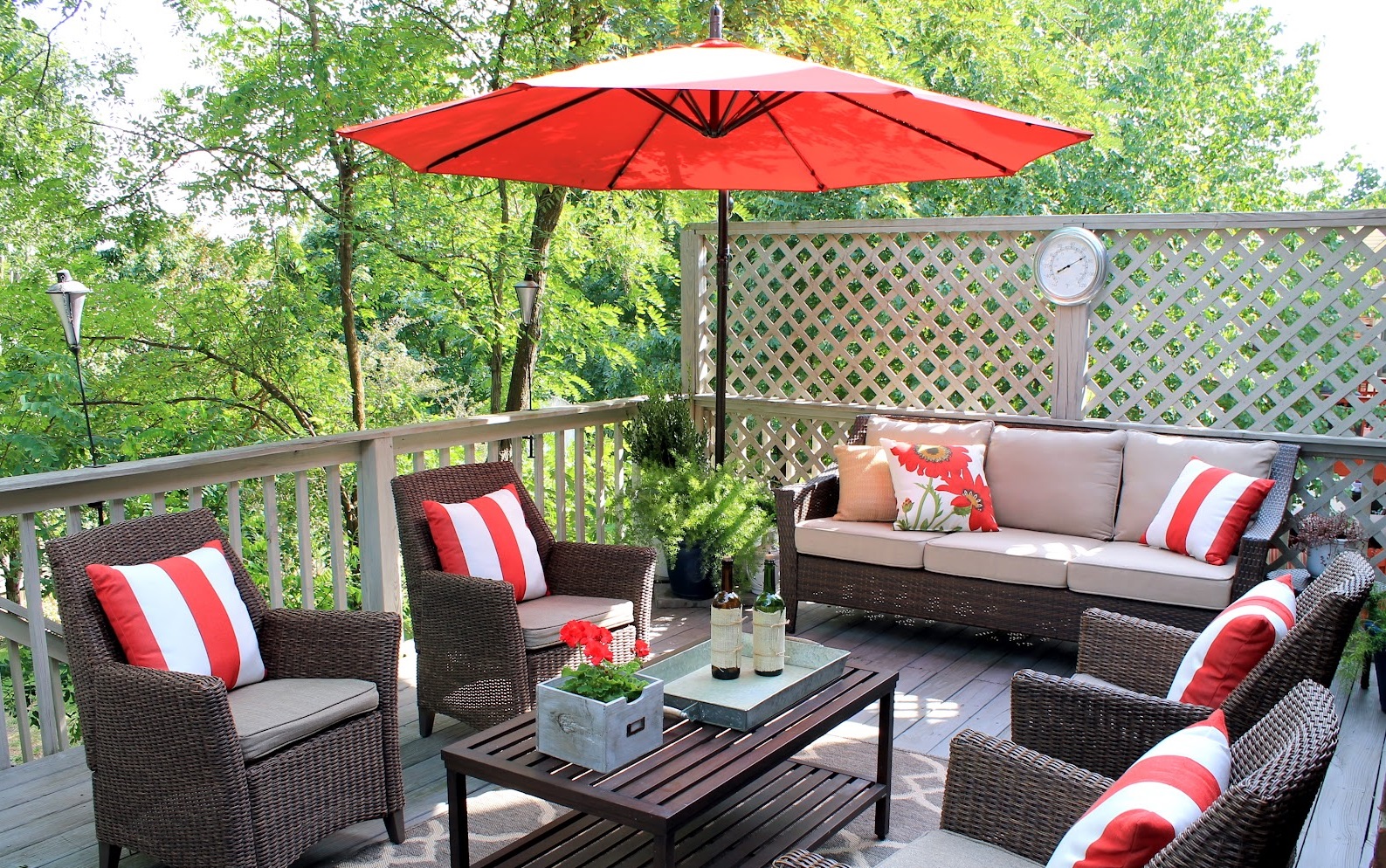 Parasol Design In  Outdoor  Pottery Barn Outdoor Furniture Equipping Breezy Patio 