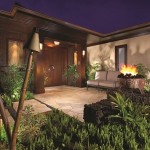 Closer Look Enchanting Adorable Closer Look At Those Enchanting Tiki Torches With Outdoor Fireplace Design With Stone Deck And Green View Outdoor  Inspiring Outdoor Designs With Tiki Torches 