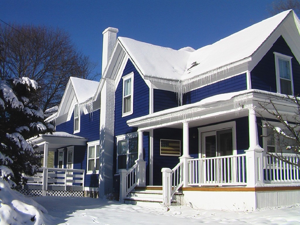 Blue Exterior Feats Alluring Blue Exterior Paint Ideas Feats With White Porch Wraparound And Double Hung Windows Exterior Awesome Paint Colors Ideas For House Exterior Walls