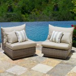 Infinity Pool Garden Alluring Infinity Pool And Shady Garden Decor Mixed With Ergonomic Luxury Outdoor Furniture Furniture Luxury Outdoor Furniture With Modern And Modular Designs
