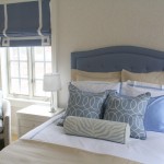 Color Combination Style Astonishing Color Combination For Coastal Style Master Bedroom Interior With Blue Bedstead Completed With White Mattress And Blue Pillows Bedroom  Elegant White Bedroom For Master Bedroom 