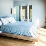 Bedroom Ombre Ideas Awesome Bedroom Ombre Walls Design Ideas Applied Also Wooden Platform Bed And Blue Duvet Cover With White Pillows Interior Design  Ombre Color Decor For Unique Atmosphere In Your Interior 