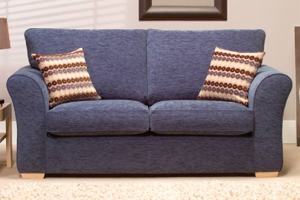 Cheap Sofa Blue Awesome Cheap Sofa Beds With Blue Color Design Made From Fabric Material With Brown Cushions In Small Shaped Decoration Ideas Furniture  Cheap Sofa Beds Design For Giving Relaxation 