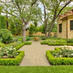 Backyard Landscape Applied Beautiful Backyard Landscape With Hedge Applied Gravels Displayed Lush Vegetations On The Outside Traditional House Garden  Green Hedges Garden Design For Multifunction Purpose In Your Garden 