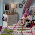 For Girls Dolls Bedroom For Girls Filled With Dolls And Toys Involving Mural And White Dresser With Painting Furniture  Elegant White Dresser Design Which You Prefer 