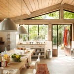 Kitchen Space French Brilliant Kitchen Space Design Of French Riviera Hotel With Grey Colored Concrete Floor And Soft Brown Wooden Ceiling Decoration  Traditional Cottage Theme And Ideas Embraced By Nature 