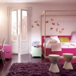 Bedroom Ideas Women Cheerful Bedroom Ideas For Young Women White Pink Design With Learning Desk Modern Canopy Bed Purple Rug Bedroom  Bedroom Ideas For Young Women In Modern Design 