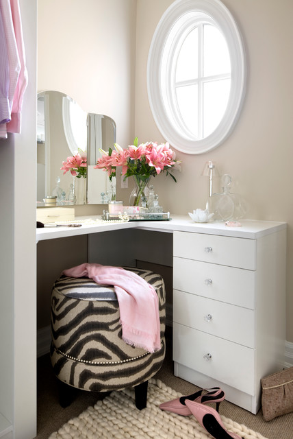 Dresser Furniture Color Corner Dresser Furniture With White Color Style In Bathroom Space With Decorations Furniture  Fancy Corner Dresser For Contemporary And Eclectic Room 