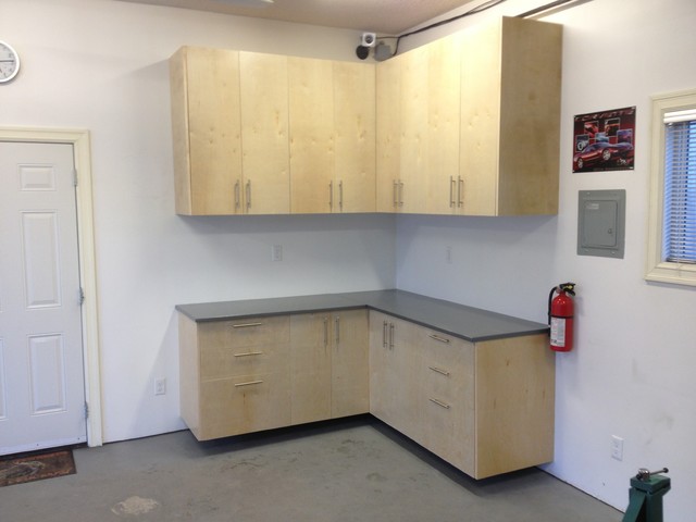 Garage Storage Of Corner Garage Storage Cabinets Made Of Wood With Closed Doors Supported By Handles For Smart Storage Furniture  Stylish Garage Storage Cabinets From Adorable Garage 