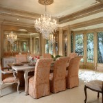 Chandelier Above Oak Crystal Chandelier Above The White Oak Table Also Orange For Chairs Furniture  Nice Slipcovers For Chairs Inspiration 