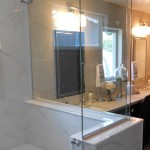 Combination Of Divider Excellent Combination Of Bathroom Space Divider With Marble And Glass Materials For Undeniable Luxury In Style Bathroom  Luxurious Modern Bathroom For Large House 