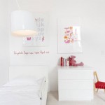 Kids Bedroom Bed Exquisite Kids Bedroom With Single Bed And White Night Stand Inside Flatiron Apartment Loft Add With White Arco Lamp Decoration  Minimalist White Loft Designs With Classic Look To Express Your Self 