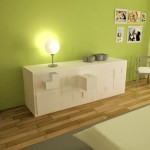 Living Space Several Fabulous Living Space Design With Several White Colored Ttis Furniture Which Is Made From Wood And Ball Shaped Desk Lamp Furniture  Puzzle Furniture Ideas For Creative Environment In Interior 