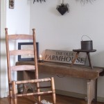 Wooden Chair Console Fancy Wooden Chair Beside The Console Table Near Candle Furniture  Entertaining Rocking Chair Ideas 