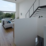 Interior Used Cube Fascinating Interior Used In Japan Cube House With Wooden Staircase And Hardwood Floor Under White Ceiling Architecture  Modern Simple House In Ecological Building Construction 