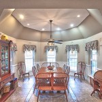 Style Dining By Formal Style Dining Room Design By Kepler Road Property Completed With Wooden Traditional Furniture And Plenty Of Double Hung Windows Interior Design  Classic House Properties Creating Stunning Interior Design 