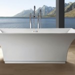 Standing Bath In Free Standing Bath Tubs Design In Modern Style Completed With Stylish Faucet Design And Wooden Flooring Interior Ideas Bathroom Free Standing Bath Tubs With Gorgeous Design And Style
