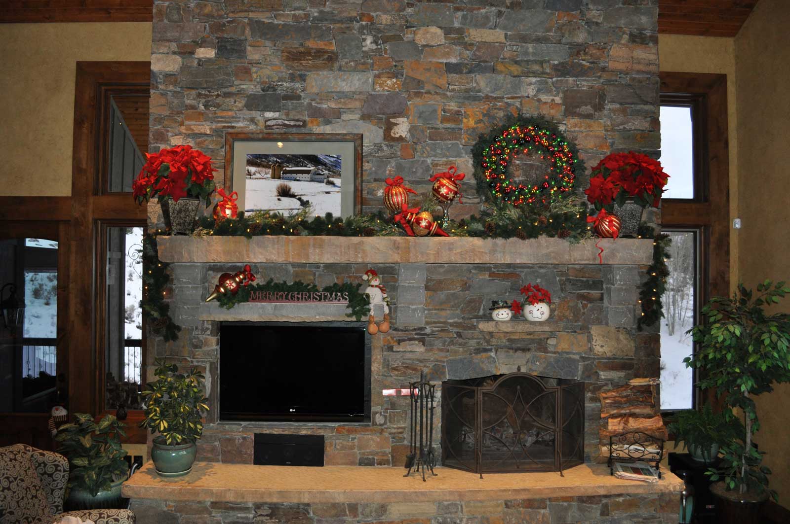 And Accessories Decoration Furniture And Accessories Gorgeous Fireplace Decoration And Accessories To Celebrate Wonderful Christmas With Fireplace Mantel Designs Made From Stone Decoration  Fireplace Mantel Designs With Rustic Contemporary Style 