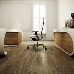 That Wooden Perfect Fururistics That Wooden Floor Add Perfect In The Interior Office Office Desk Cabinets With Goggle Style Design