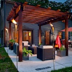 Torches Create Spellbinding Gorgeous Torches Create A Truly Spellbinding Pergola Setting Equipped With Concrete Deck Design Ideas Outdoor  Inspiring Outdoor Designs With Tiki Torches 