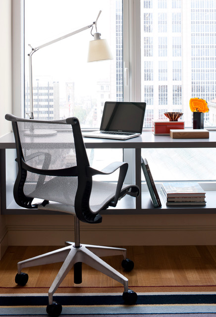Near City Desk Home Near City View Open Desk Facing The Window Furniture  Attractive Aeron Chair With Charming Color 