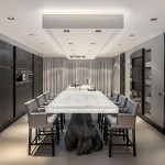 Onyx Tabletop Dining Illuminated Onyx Tabletop For The Dining Room Win White Equipped With Six Chairs In Grey Color Ideas Decoration  Chic Villa Design With Unbelievable Interior Design 