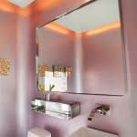 Pale Pink As Immense Pale Pink Bathroom Applied As The Interior Design With Bewitching Bathroom Sets Installed Very Nicely Decoration  Decorating Minimalist Mansion In Rural Area Of California 