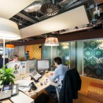 Google Office With Imposing Google Office Interior Design With Sophisticated Patterns Displayed On Floor And Wall For Attractive Decor Office  Updated Office In Uplifting Design 