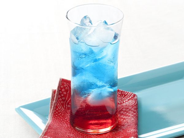 4thjuly Cocktail On Interesting 4thjuly Cocktail Design Placed On Transparent Glass And Placed On Red Colored Handkerchief And Soft Blue Tray Decoration  Independence Day Decor Themes To Celebrate Annual Event In Joy 