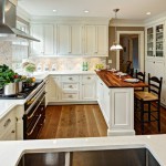 Arranged In With Kitchen Arranged In Galley Setting With White Wall Cabinets With Glass To Show Dining Ware Bathroom  Wooden Wall Cabinets For Bathroom And Kitchen 