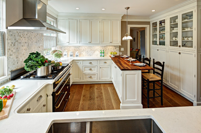 Arranged In With Kitchen Arranged In Galley Setting With White Wall Cabinets With Glass To Show Dining Ware Bathroom  Wooden Wall Cabinets For Bathroom And Kitchen 