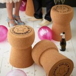 Cork Wine For Large Cork Wine As Stools For Teens Birthday Party Decorated With Balloons And Wine With Its Glasses Decoration  Wine Cork Projects To Decorate Your House With Creative Art 