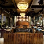 Dream Downtown Area Magnificent Dream Downtown Hotel Living Area Design In Wooden And Steel Furniture Included Wonderful Crystal Chandelier Architecture  Amazing Hotel Building With Metal Panels 