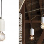Pendant Lights Tones Magnificent Pendant Lights With Stone Tones Excellently Added To Rustic Style Interior With Bold Wood Accents Exposed Decoration  Accessory Ideas In Contemporary Room Concept Decoration 