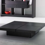 Neutral Living Modern Marvelous Neutral Living Room Interior Modern Minimalist Black Color Modern Coffee Tables With Wooden Material Decoration  Modern Coffee Tables With Various Materials 