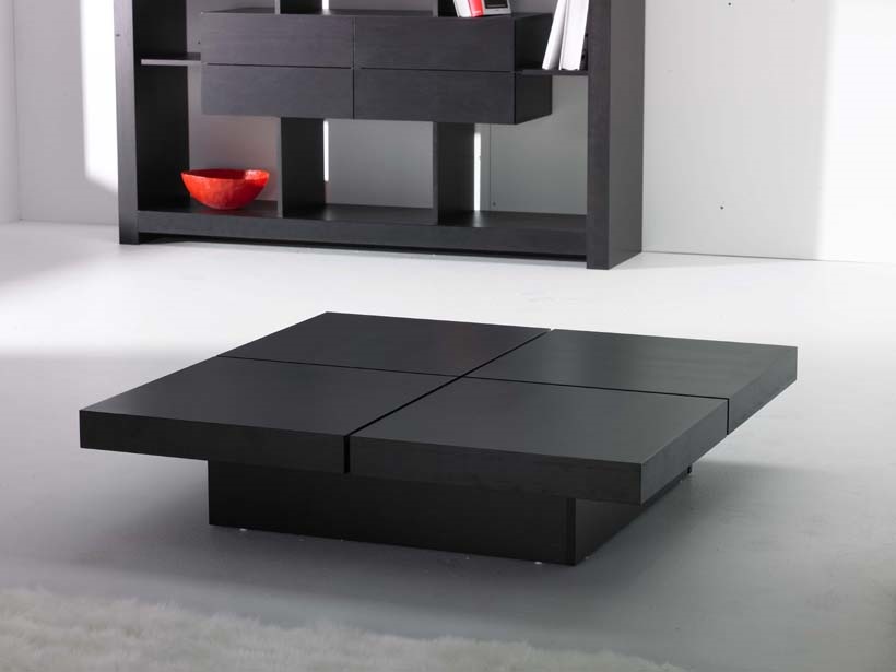 Neutral Living Modern Marvelous Neutral Living Room Interior Modern Minimalist Black Color Modern Coffee Tables With Wooden Material Decoration  Modern Coffee Tables With Various Materials 