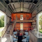 Oridinal Interior By Marvelous Ordinal Interior Design Dominated By Metal Material Modern Style Houses Made From Shipping Containers Design Decoration  Houses Made From Shipping Containers Designed In One And Two Floors 
