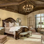Bedroom Style Queen Master Bedroom Style Maximized With Queen Bed And Patterned Mirrored Dresser With Brown Lounge House Designs  Luxury Mirrored Dresser In Modern Room Interior Design 