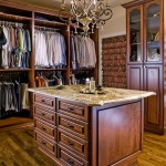 Closet With Furniture Mediterranean Closet With Dresser Drawer Furniture Completed With Rustic Chandelier Lighting Furniture  Useful Dresser Drawer For Keeping Stuffs 