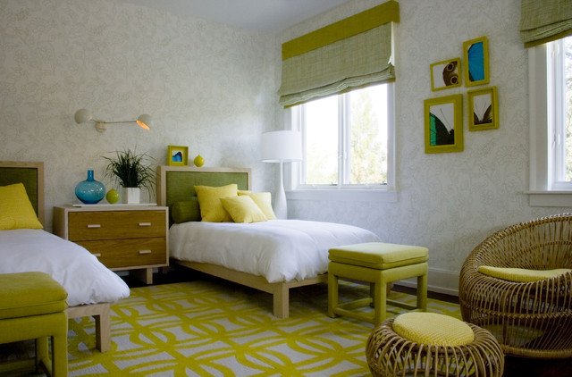 Bedroom With Furniture Midcentury Bedroom With Small Dresser Furniture Made From Wooden Material Furniture  Simple Contemporary Dresser Using Different Colors 