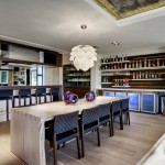 Bar Design Completed Mini Bar Design That Is Completed With The Small Dining Table Idea Becomes The Main Furniture Inside This SAOTA Pearl Valley House Design Furniture  Country House Style Decorated With Modern Furniture 