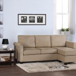 Living Room Great Minimalist Living Room Design With Great Small Sectional Sofa With Beige Color Decoration In Wooden Flooring And White Wall Interior Decor Furniture  Small Sectional Sofa For Homey Relaxation 