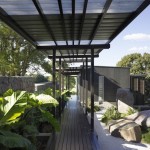 Asian Garden Walkway Modern Asian Garden And Open Walkway Ideas Ay Maleny House Bark Design With Stone Fence And Gravels Landscape Interior Design  Beautiful Interior Design From A Fascinating Residence 