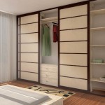 Minimalist Japanese Wooden Modern Minimalist Japanese Sliding Door Wooden Style Cabinets Design Equipped With Wooden Flooring Unit With White Ceiliing UNit Decoration  Unique Japanese Sliding Door To Your House 