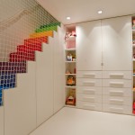 Little Venice Room Playful Little Venice House Kids Room Designed In White Interior Decorated With Rainbow Stair And Displayed Accessories In Open Shelving Interior Design  Traditional Interior Furniture Arranged In A Modern Design 