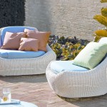 Luxury Outdoor In Pretty Luxury Outdoor Furniture Seating In Compact Garden With Brick Pattern Floor Furniture Luxury Outdoor Furniture With Modern And Modular Designs