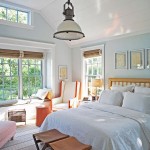 Lamp Hanged Country Rustic Lamp Hanged Above The Country Turquoise Bedroom Completed With Brown Bed And White Quilt Near Cozy Sofa Bedroom  Turquoise Bedroom Ideas In Some Divergent Rooms 