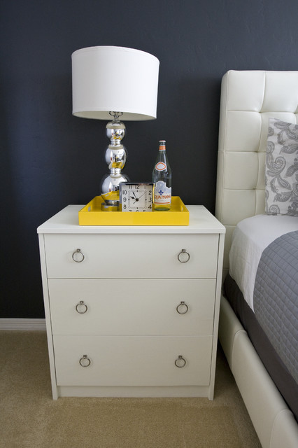 Near Yellow Fancy Sideboard Near Yellow Ash Also Fancy Chrome Table Lamp Also Alarm Clock Decoration  Captivating Wood Dresser Showing Modesty Looks 