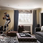 Themed Life Wall Sports Themed Life Size Football Wall Decal For The Modern Living Room With Creative Wall Painting Design Ideas Plan Decoration  Sport Wall Mural Theme In Various Ideas 